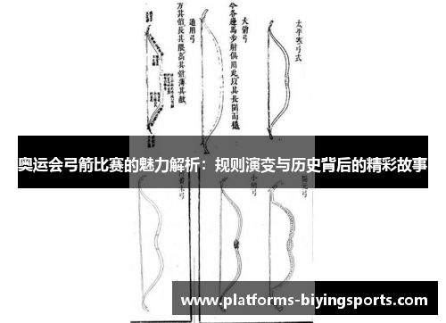奥运会弓箭比赛的魅力解析：规则演变与历史背后的精彩故事