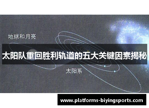 太阳队重回胜利轨道的五大关键因素揭秘