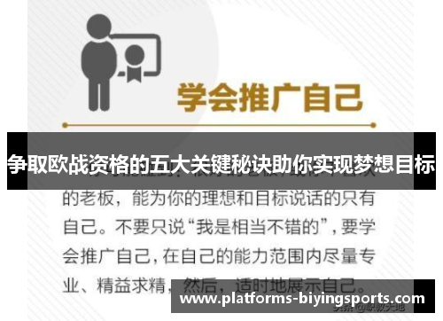争取欧战资格的五大关键秘诀助你实现梦想目标